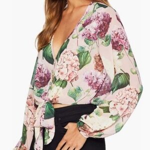 NWOT Show Me Your Mumu Tatum Tie Top ~ in Honey Bunches